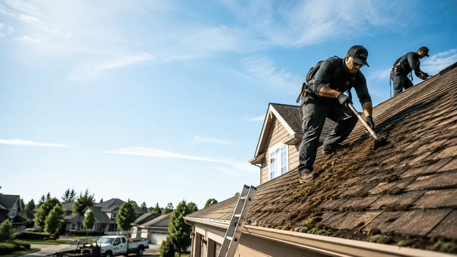 Roof Moss Removal in Fay, OK near me